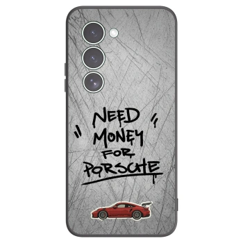 Picasee silikonowe czarne etui na Xiaomi Redmi 15 5G - Grey Drift