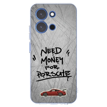 Picasee silikonowe przeźroczyste etui na Xiaomi Redmi 15C 4G - Grey Drift