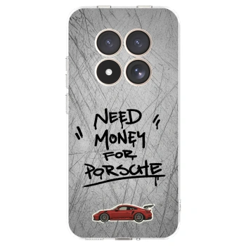 Picasee silikonowe przeźroczyste etui na Xiaomi Redmi Note 15 Pro 4G - Grey Drift