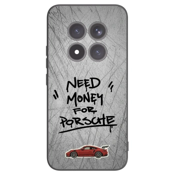 Picasee silikonowe czarne etui na Xiaomi Redmi Note 15 Pro+ - Grey Drift