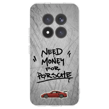 Picasee silikonowe przeźroczyste etui na Xiaomi Redmi Note 15 Pro+ - Grey Drift