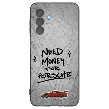 Picasee silikonowe czarne etui na Samsung Galaxy A17 5G - Grey Drift