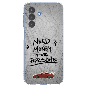 Picasee silikonowe przeźroczyste etui na Samsung Galaxy A17 5G - Grey Drift