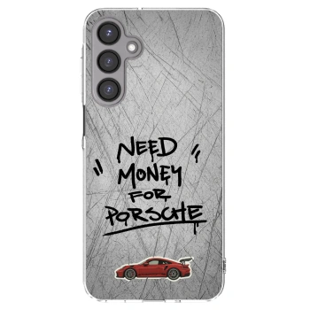 Picasee silikonowe przeźroczyste etui na Samsung Galaxy A16 4G - Grey Drift