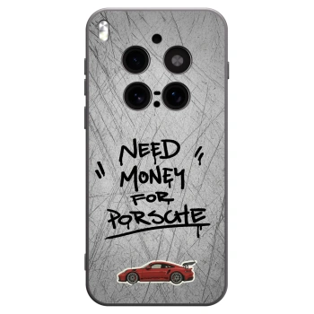 Picasee silikonowe czarne etui na Vivo X300 Pro - Grey Drift