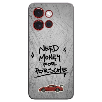 Picasee silikonowe czarne etui na Motorola Edge 60 Neo 5G - Grey Drift