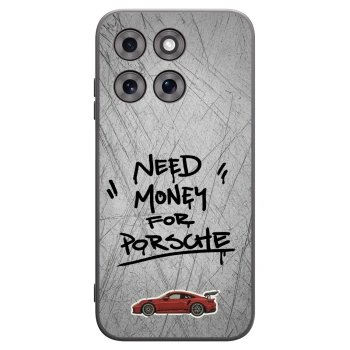 Picasee silikonowe czarne etui na Motorola Moto G77 - Grey Drift