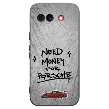 Picasee silikonowe czarne etui na Google Pixel 10a - Grey Drift