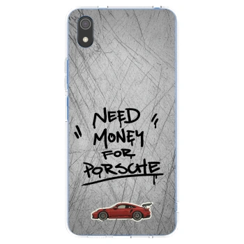 Picasee silikonowe przeźroczyste etui na Xiaomi Redmi 7A - Grey Drift