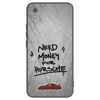 Picasee silikonowe czarne etui na Xiaomi Redmi 7A - Grey Drift