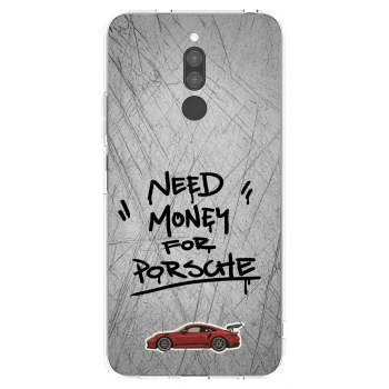 Picasee silikonowe przeźroczyste etui na Xiaomi Redmi 8 - Grey Drift