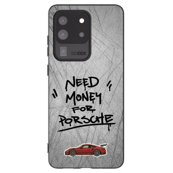 Picasee silikonowe czarne etui na Samsung Galaxy S20 Ultra 5G G988F - Grey Drift