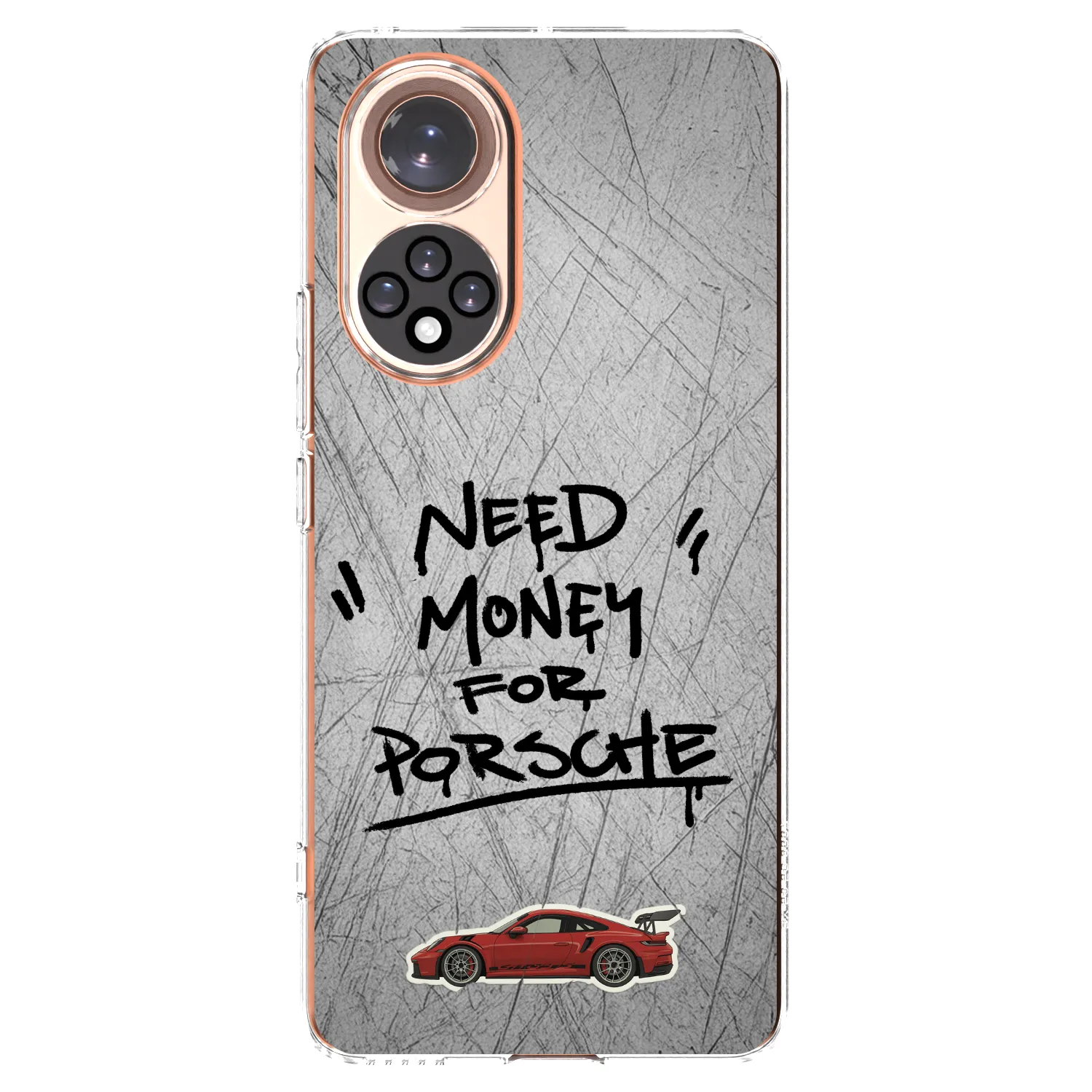 Picasee silikonowe przeźroczyste etui na Huawei Nova 9 - Grey Drift