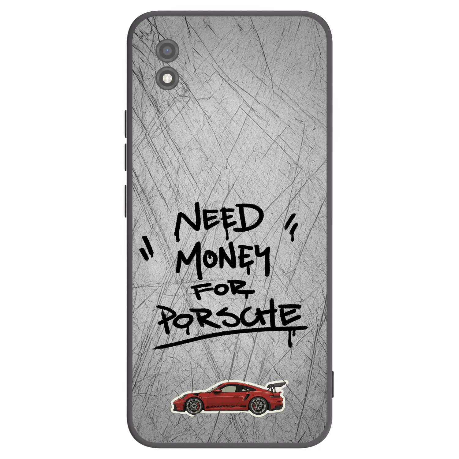 Picasee silikonowe czarne etui na Realme C11 (2021) - Grey Drift