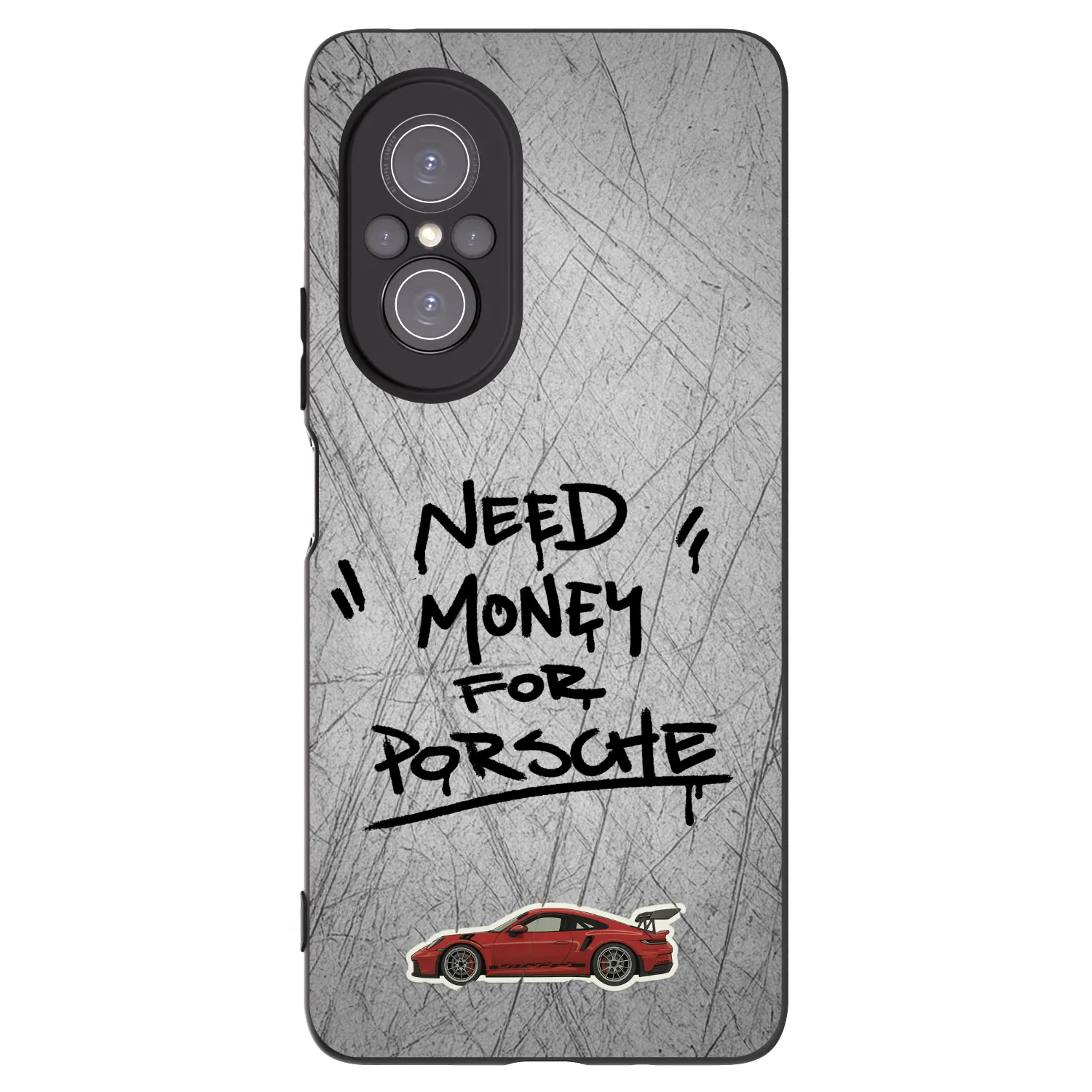 Picasee silikonowe czarne etui na Huawei Nova 9 SE - Grey Drift