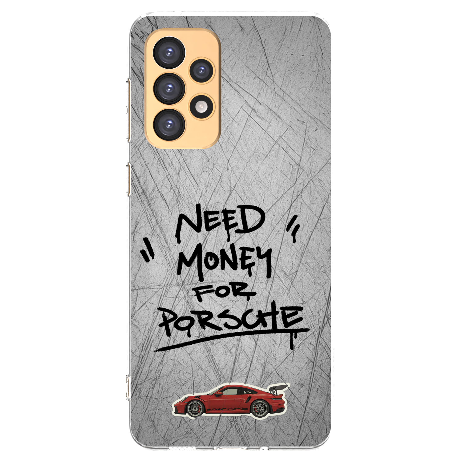 Picasee silikonowe przeźroczyste etui na Samsung Galaxy A33 5G A336 - Grey Drift