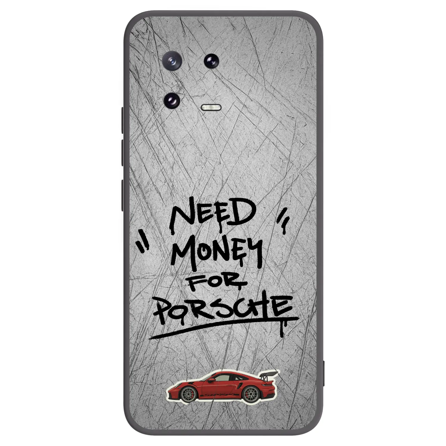 Picasee silikonowe czarne etui na Xiaomi 13 Pro - Grey Drift