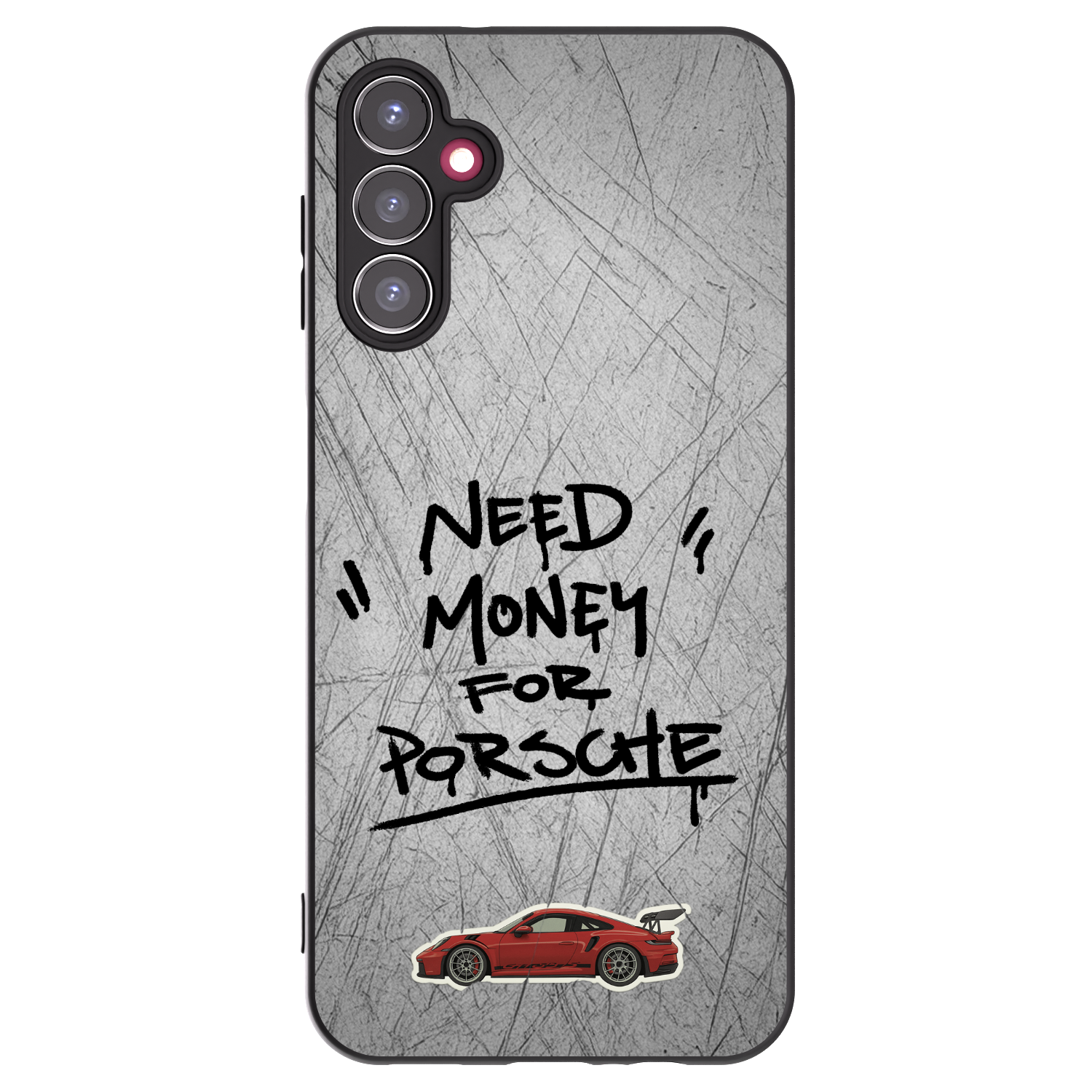 Picasee silikonowe czarne etui na Samsung Galaxy A14 5G A146P - Grey Drift