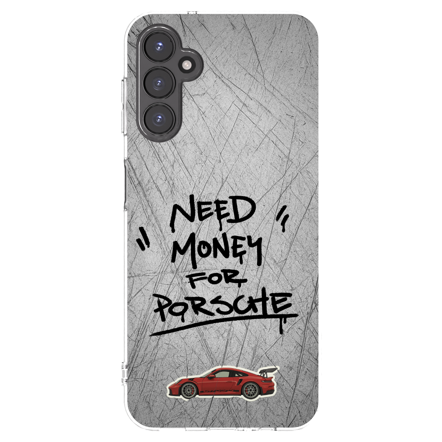Picasee silikonowe przeźroczyste etui na Samsung Galaxy A14 5G A146P - Grey Drift