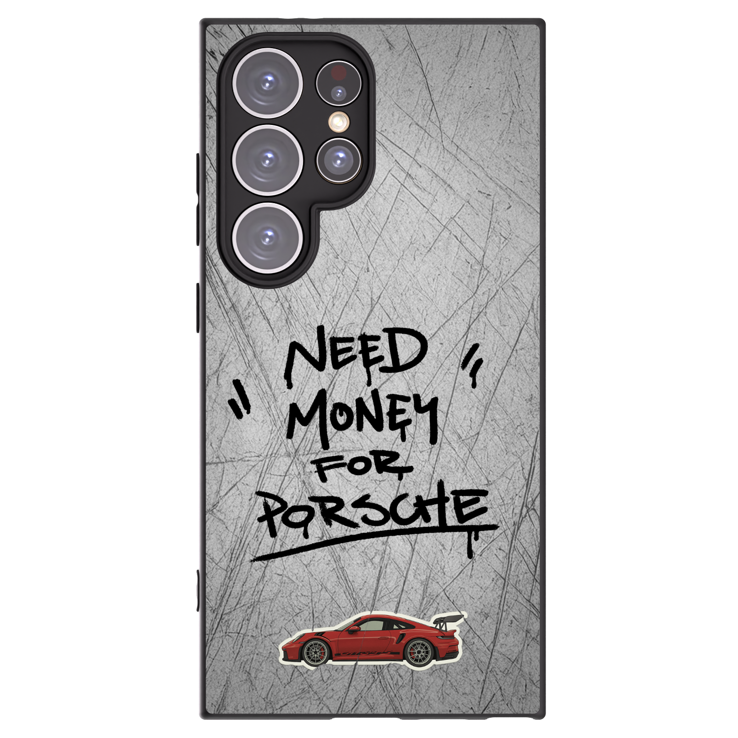 Picasee silikonowe czarne etui na Samsung Galaxy S24 Ultra S928B 5G - Grey Drift