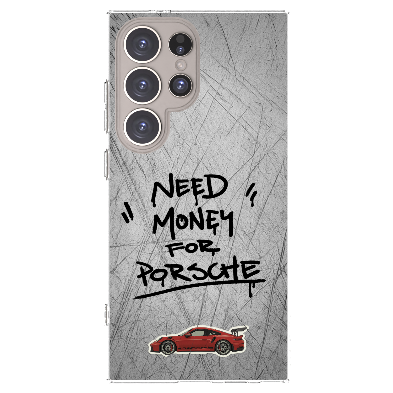 Picasee silikonowe przeźroczyste etui na Samsung Galaxy S24 Ultra S928B 5G - Grey Drift