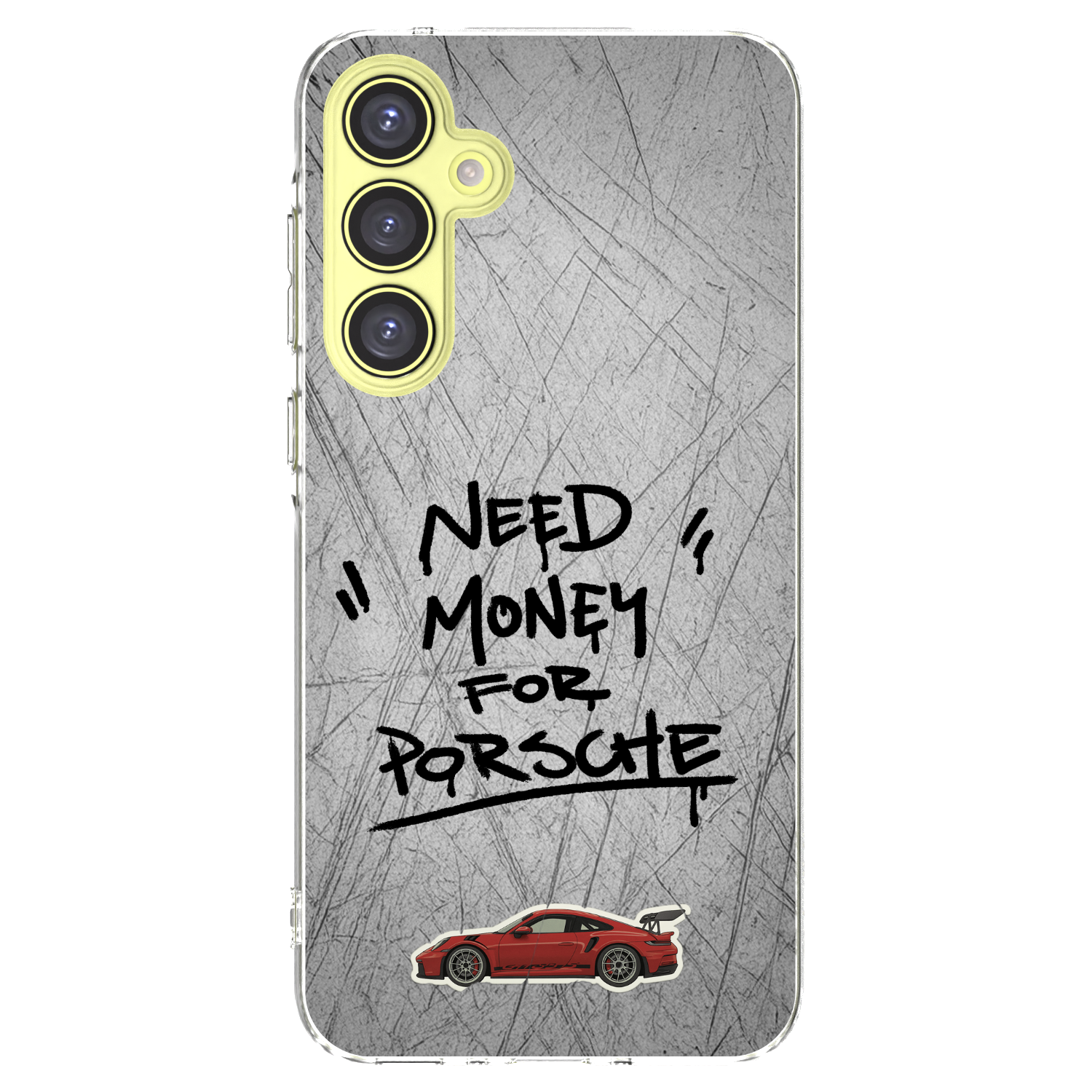 Picasee silikonowe przeźroczyste etui na Samsung Galaxy A35 5G A356B - Grey Drift