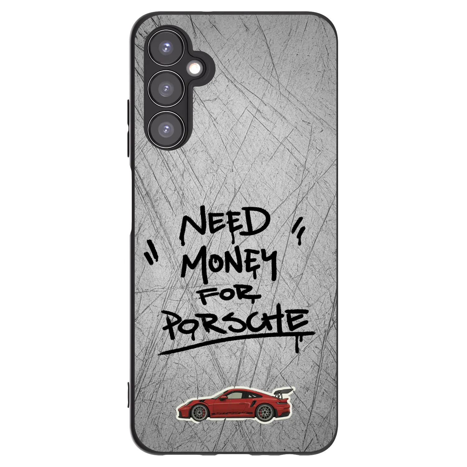 Picasee silikonowe czarne etui na Samsung Galaxy A05s A057G - Grey Drift