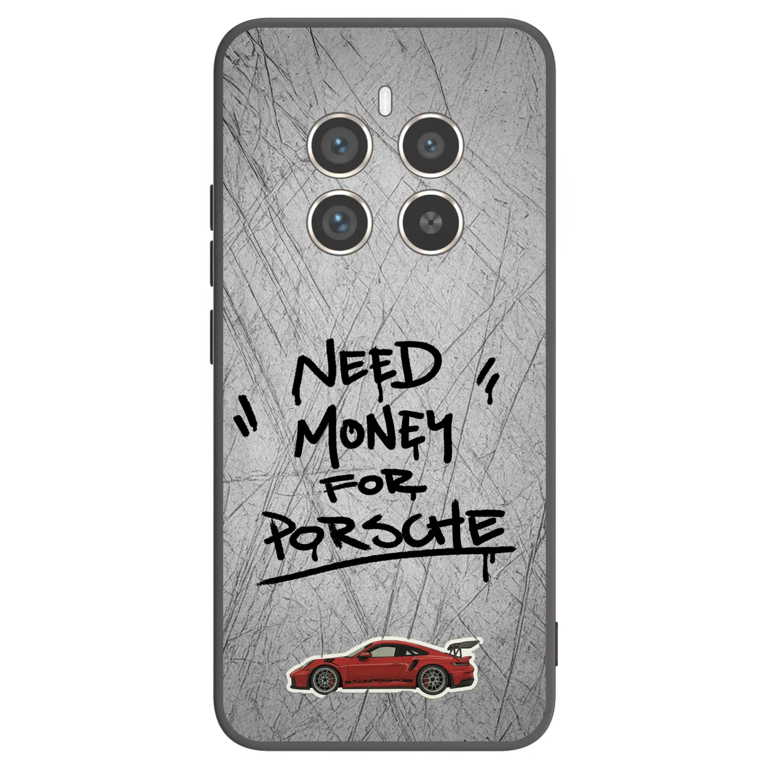 Picasee silikonowe czarne etui na Realme 12 Pro 5G - Grey Drift