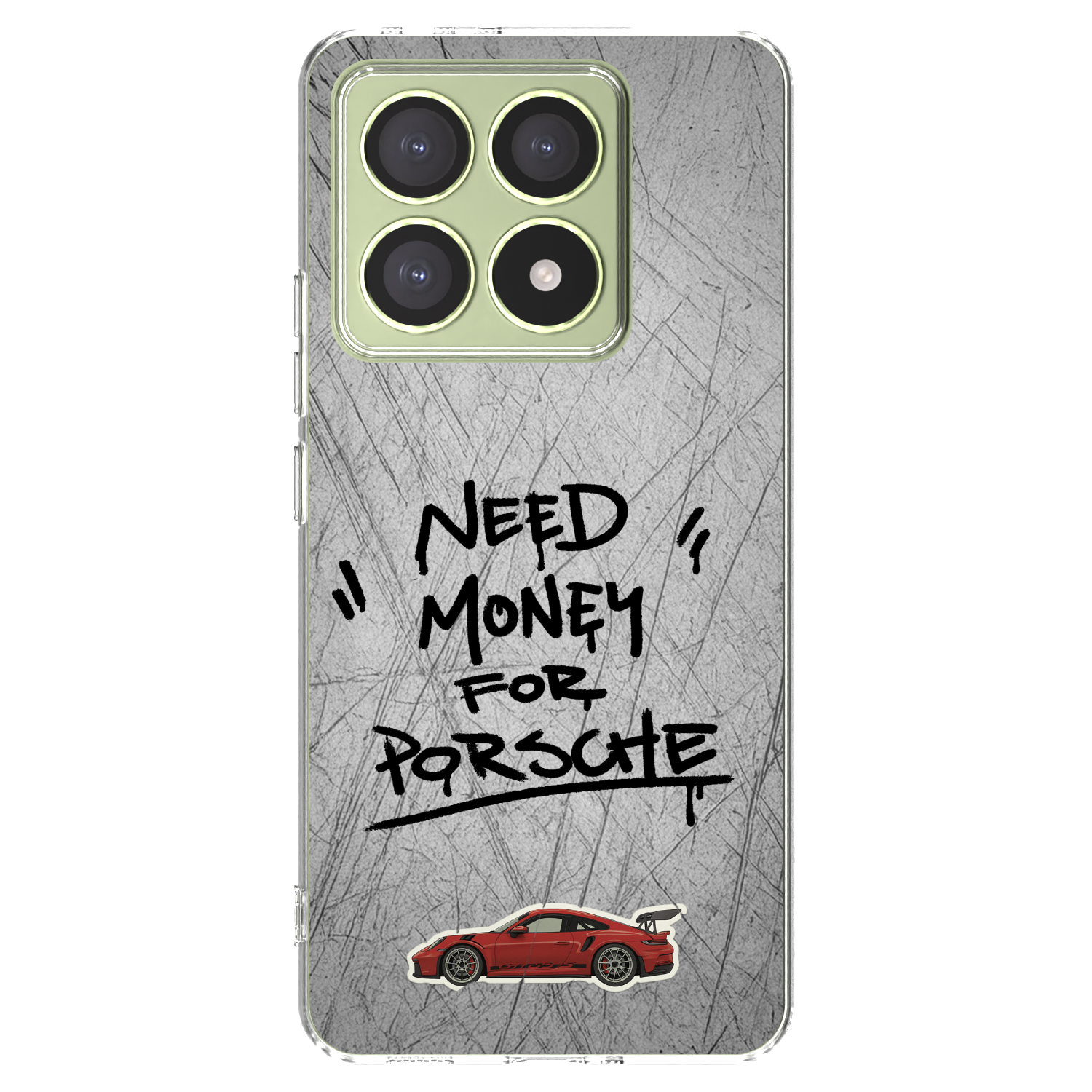 Picasee silikonowe przeźroczyste etui na Xiaomi 14T - Grey Drift