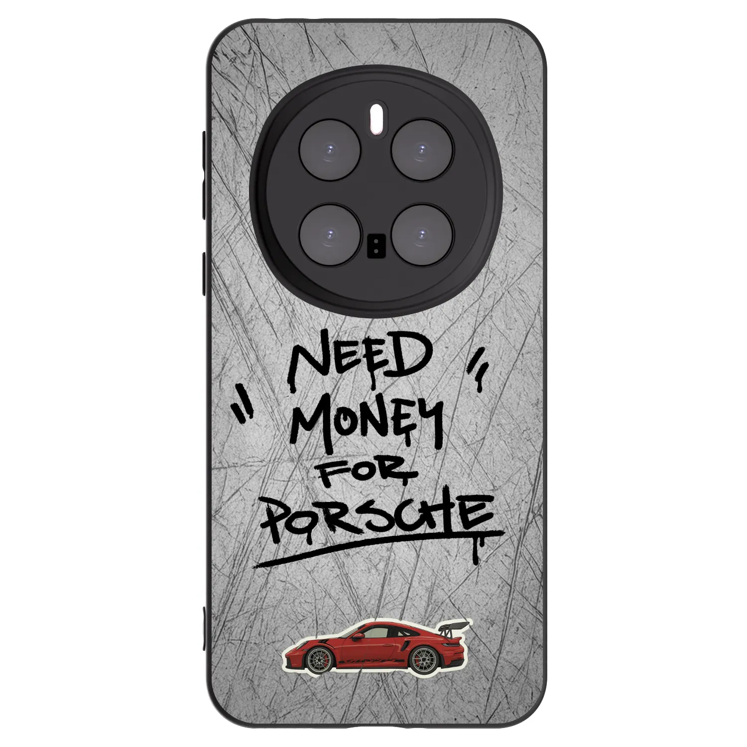 Picasee silikonowe czarne etui na Honor Magic7 Pro 5G - Grey Drift