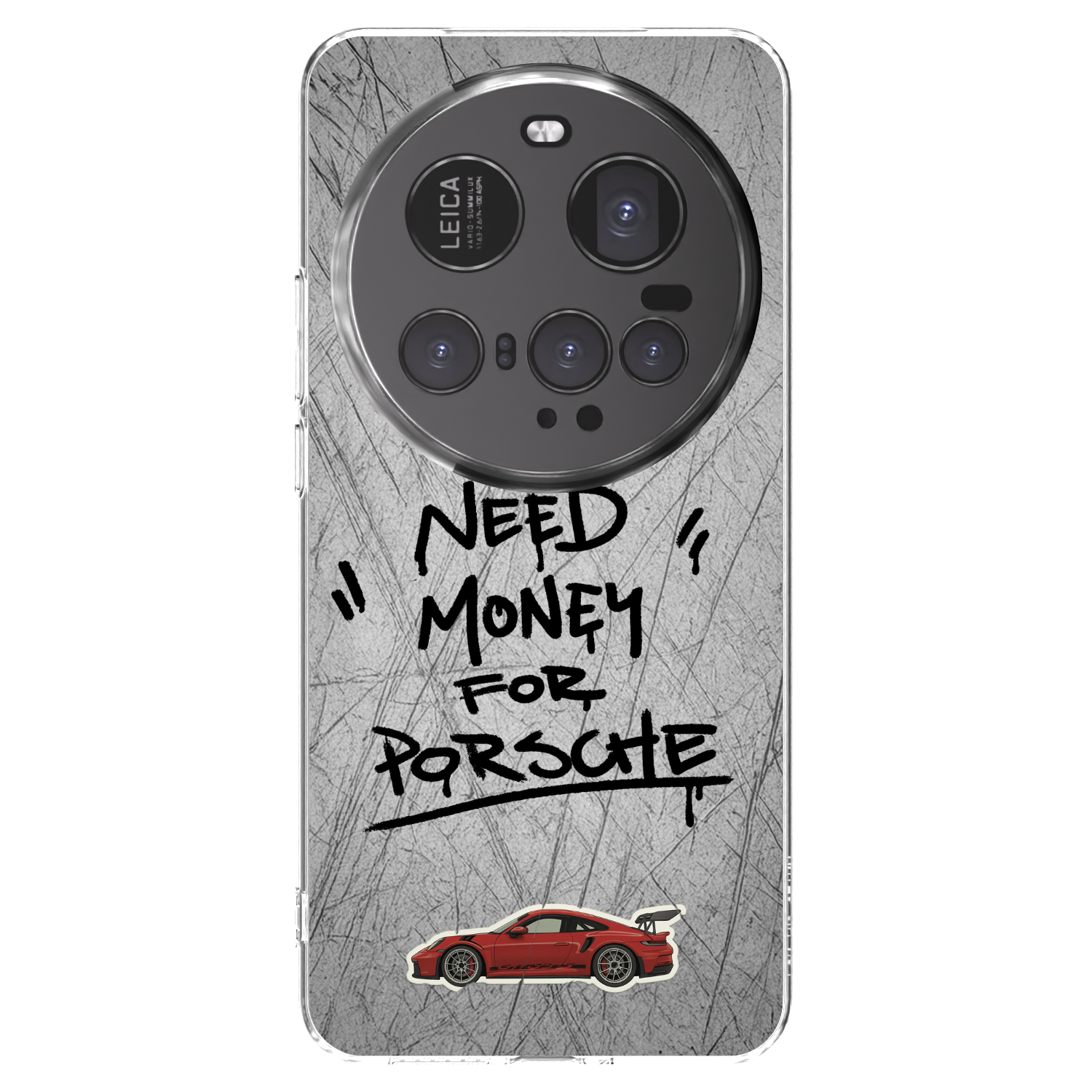 Picasee silikonowe przeźroczyste etui na Xiaomi 15 Ultra - Grey Drift