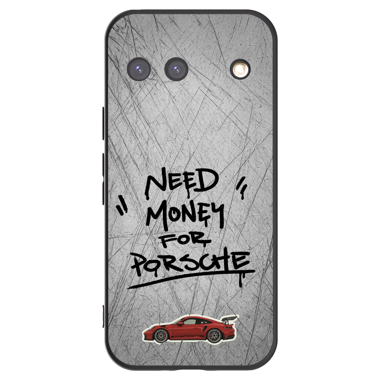 Picasee silikonowe czarne etui na Google Pixel 9 - Grey Drift