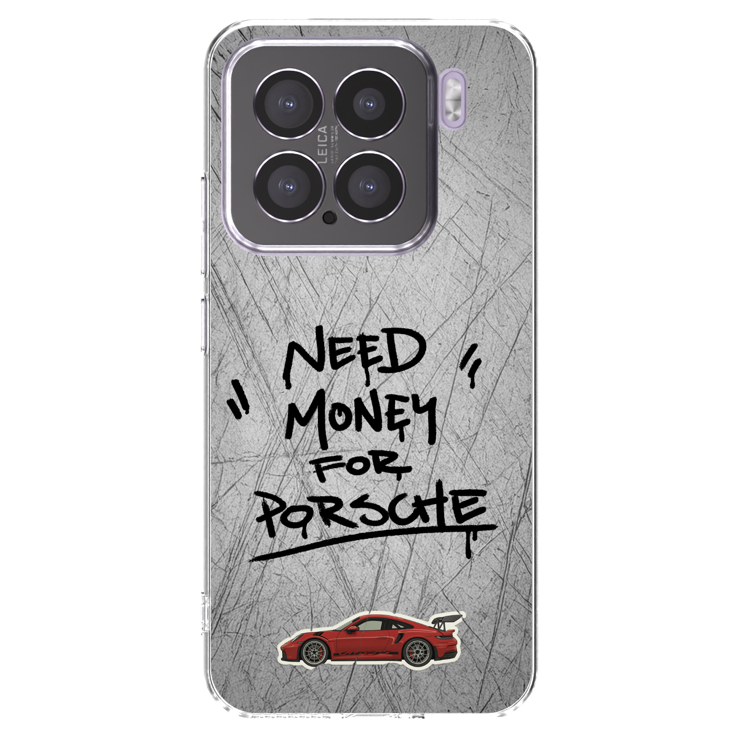 Picasee silikonowe przeźroczyste etui na Xiaomi 15 - Grey Drift