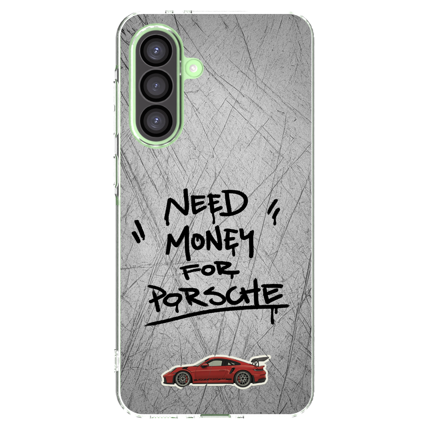 Picasee silikonowe przeźroczyste etui na Samsung Galaxy A26 5G A266B - Grey Drift