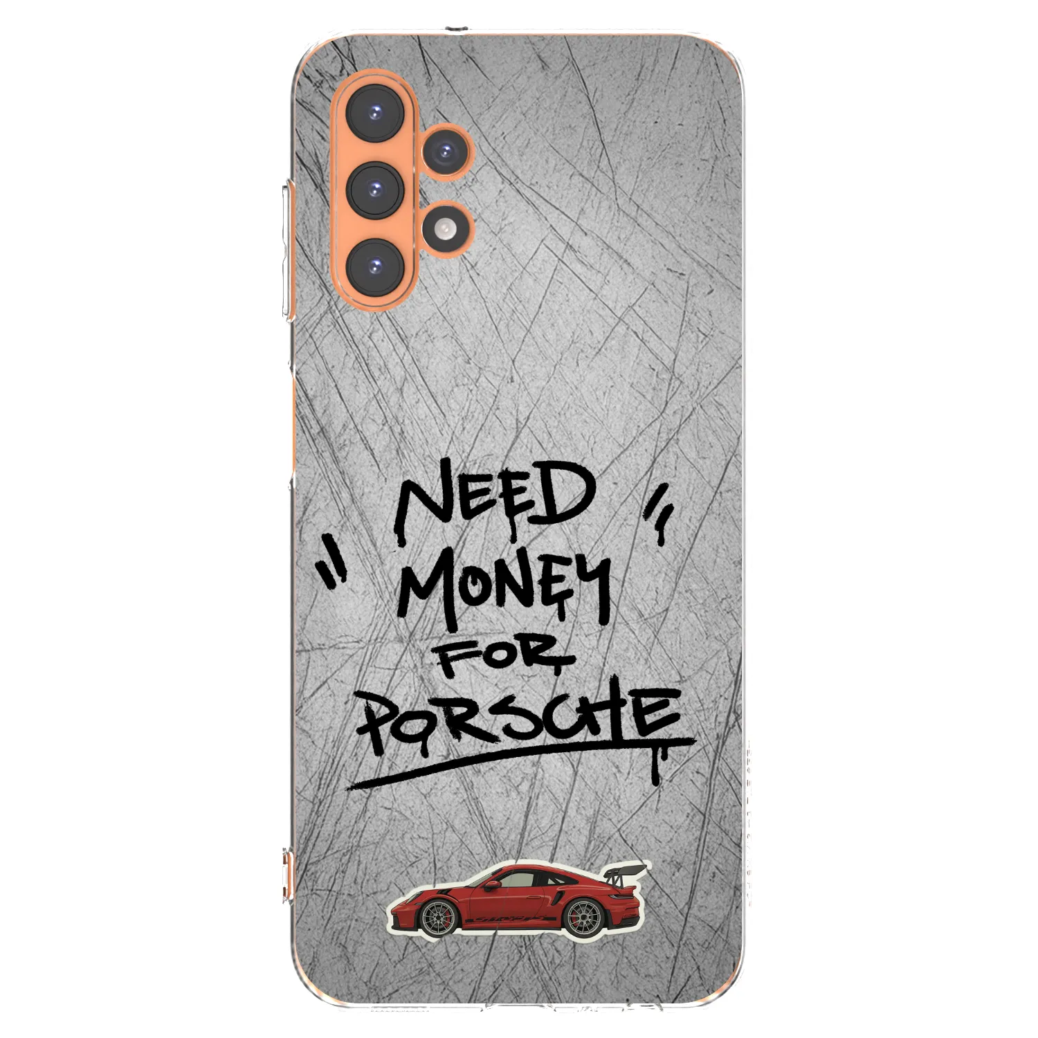 Picasee silikonowe przeźroczyste etui na Samsung Galaxy A13 5G - Grey Drift