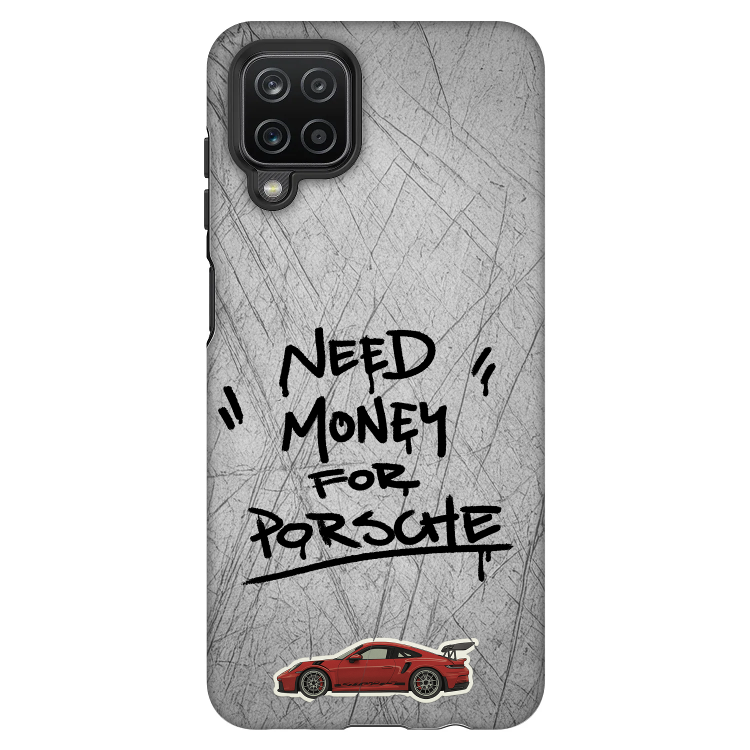 Picasee Fashion Case na Samsung Galaxy A12 A125F - Grey Drift