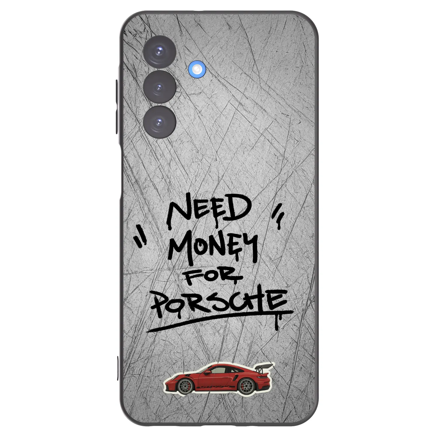Picasee silikonowe czarne etui na Samsung Galaxy A17 5G - Grey Drift