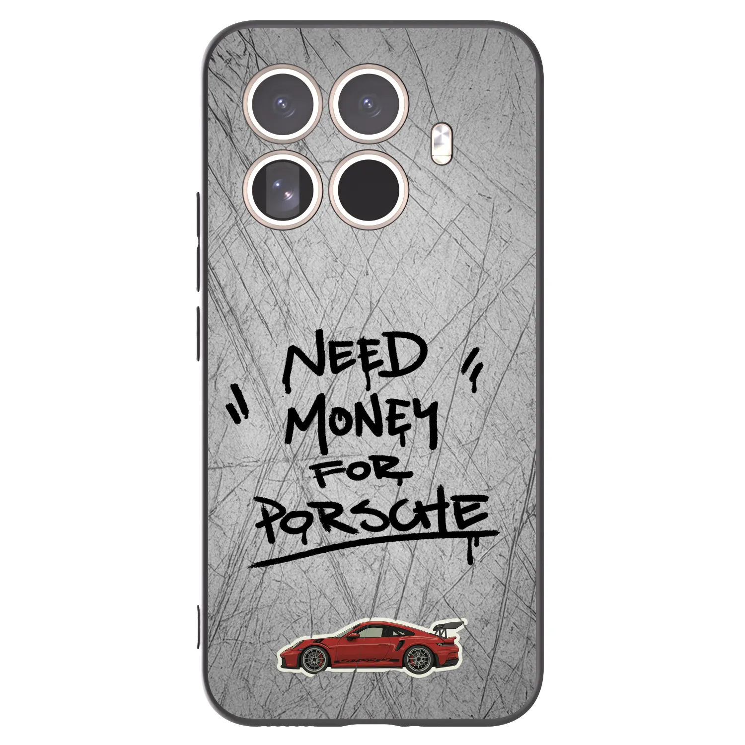 Picasee silikonowe czarne etui na Xiaomi 15T Pro - Grey Drift