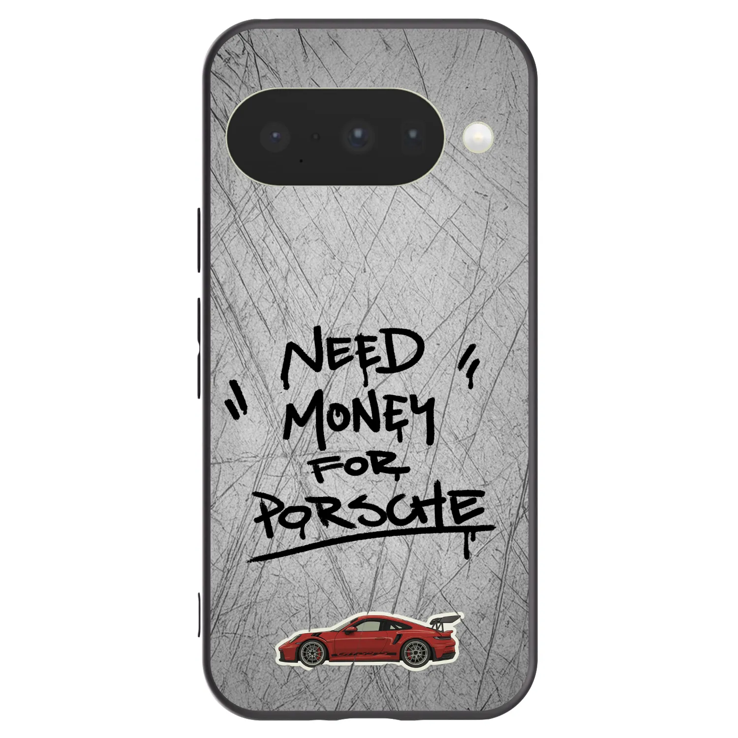 Picasee silikonowe czarne etui na Google Pixel 10 - Grey Drift