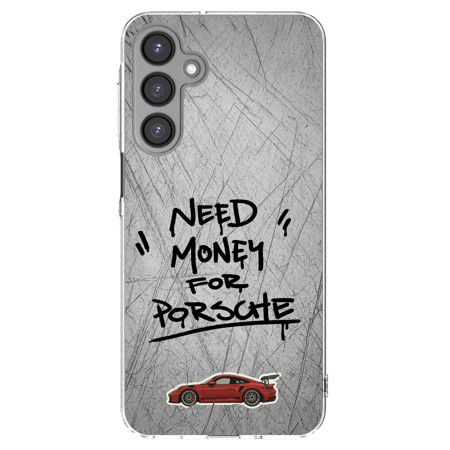 Picasee silikonowe przeźroczyste etui na Samsung Galaxy A16 4G - Grey Drift