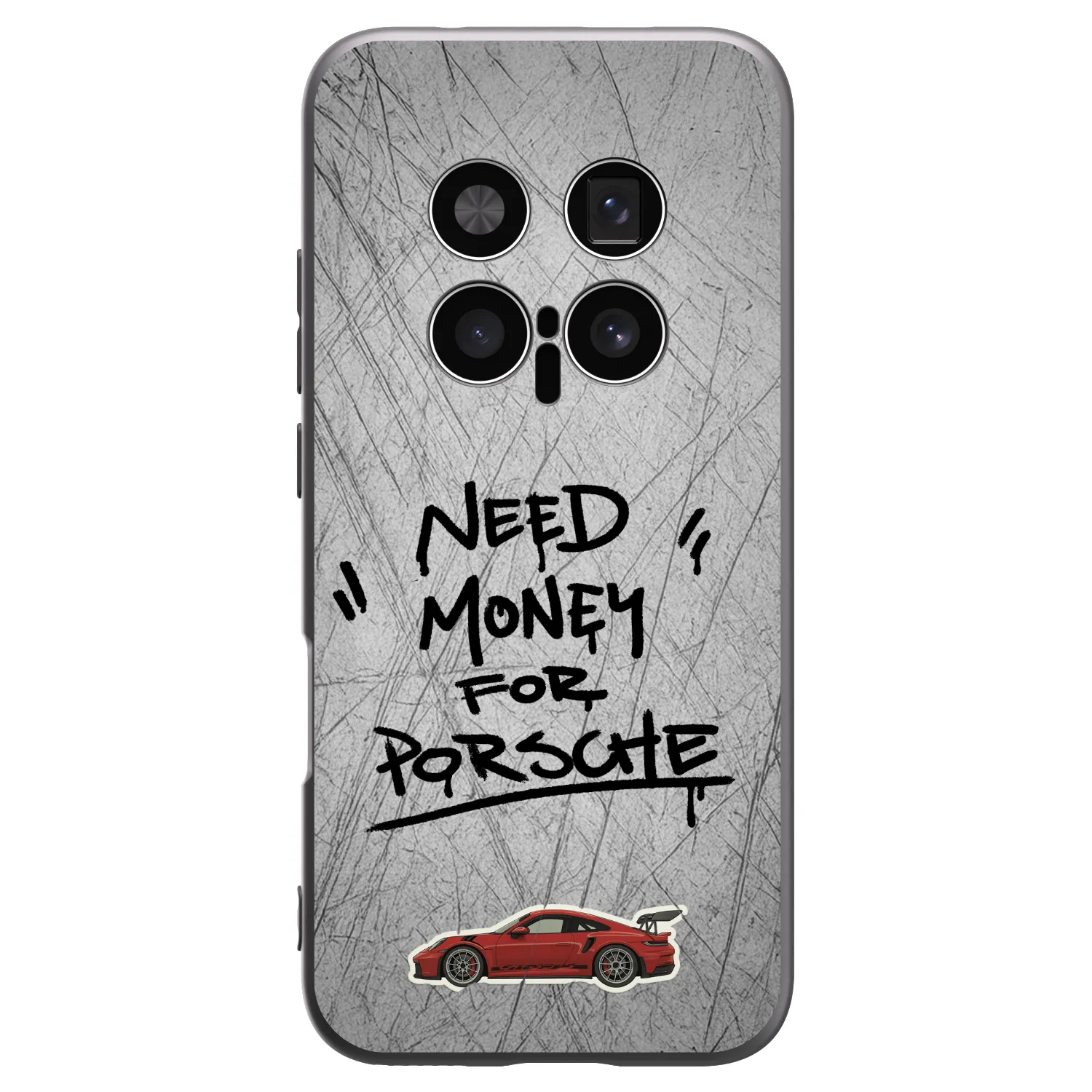 Picasee silikonowe czarne etui na Honor Magic8 Pro 5G - Grey Drift