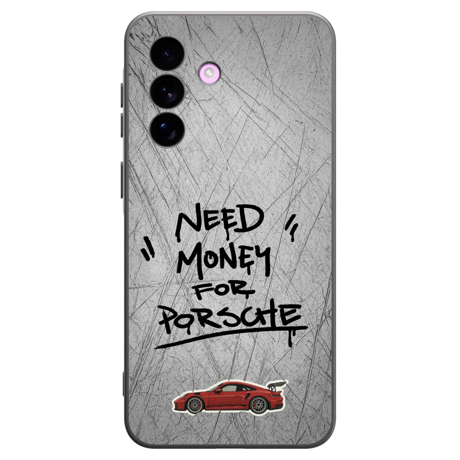 Picasee silikonowe czarne etui na Samsung Galaxy A57 5G - Grey Drift