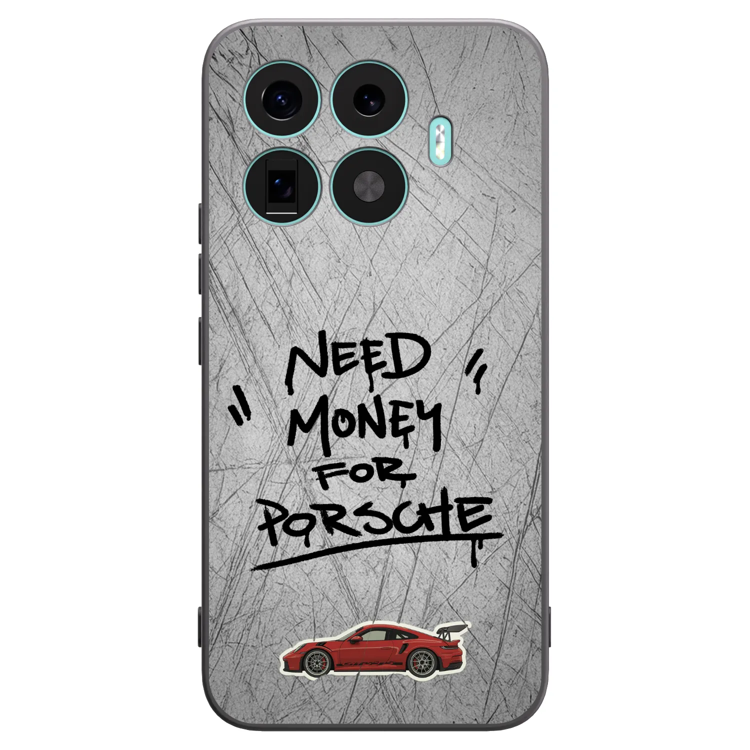 Picasee silikonowe czarne etui na Xiaomi 17T Pro - Grey Drift
