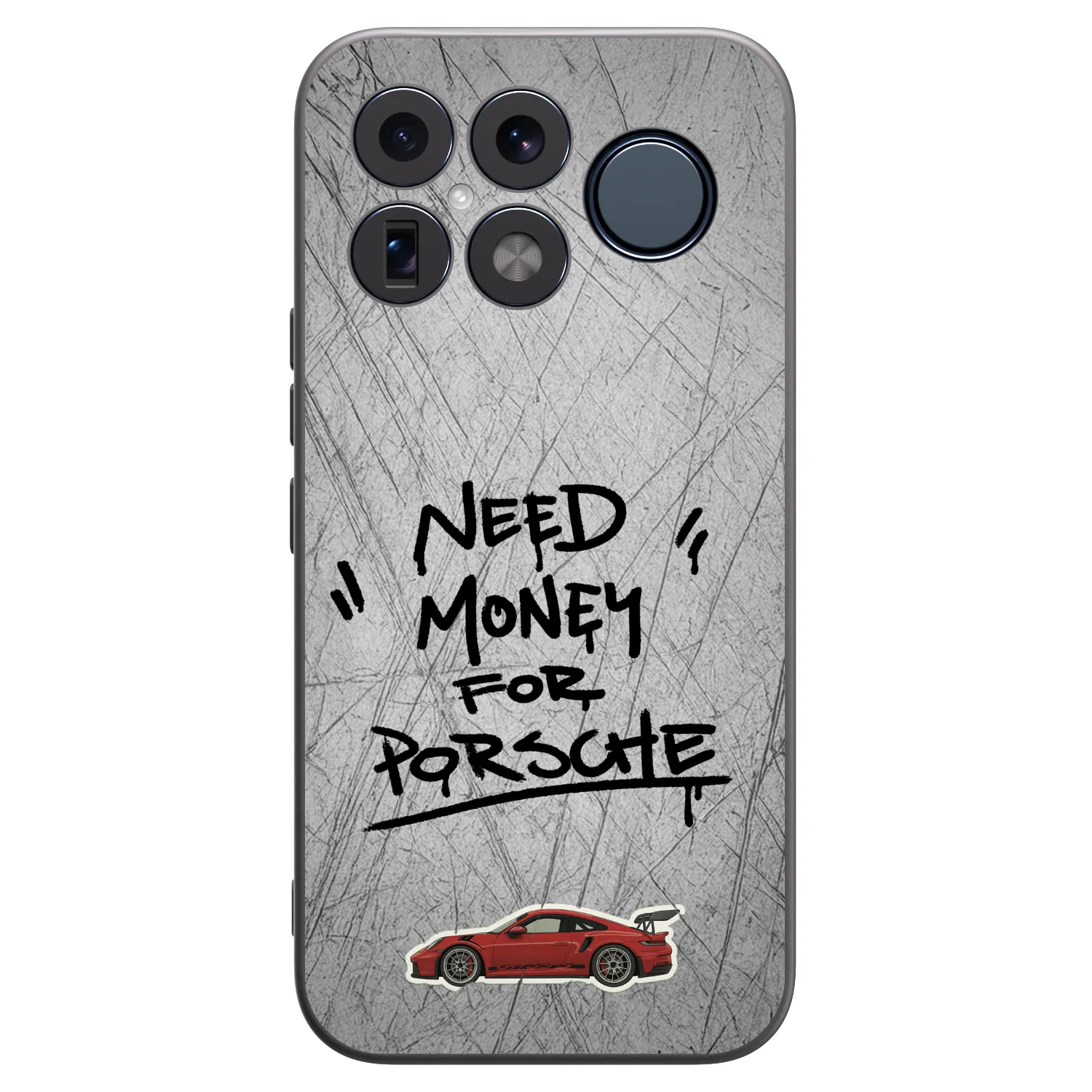 Picasee silikonowe czarne etui na Xiaomi Poco F8 Ultra - Grey Drift