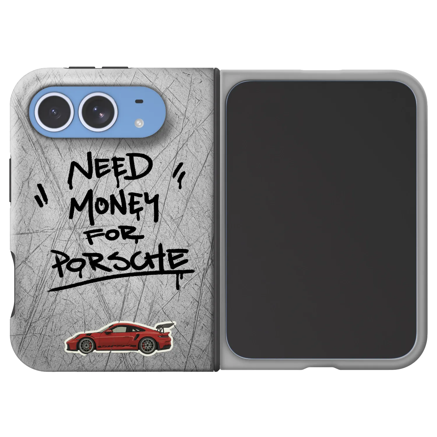 Picasee Fashion Case MagSafe na Apple iPhone Duo - Grey Drift