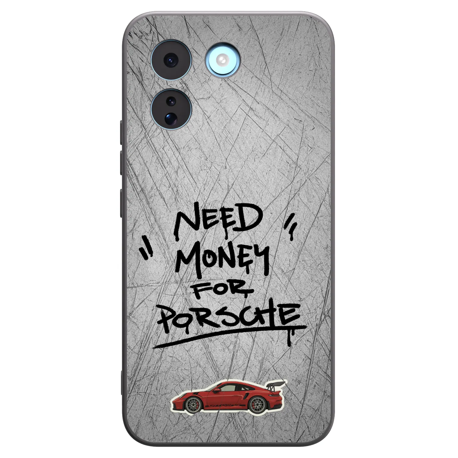 Picasee silikonowe czarne etui na Xiaomi Redmi Note 17 Pro MAX 5G - Grey Drift