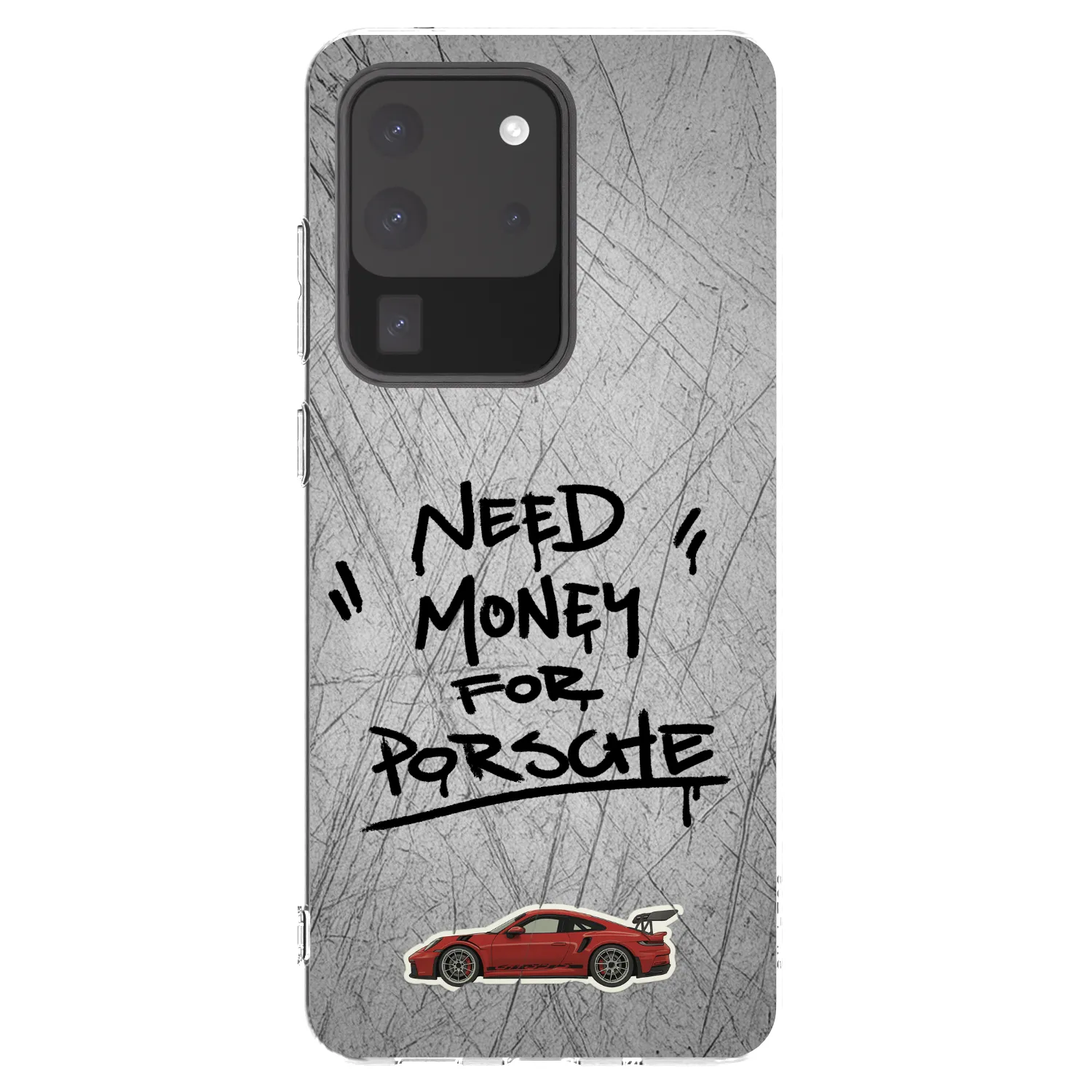 Picasee silikonowe przeźroczyste etui na Samsung Galaxy S20 Ultra 5G G988F - Grey Drift