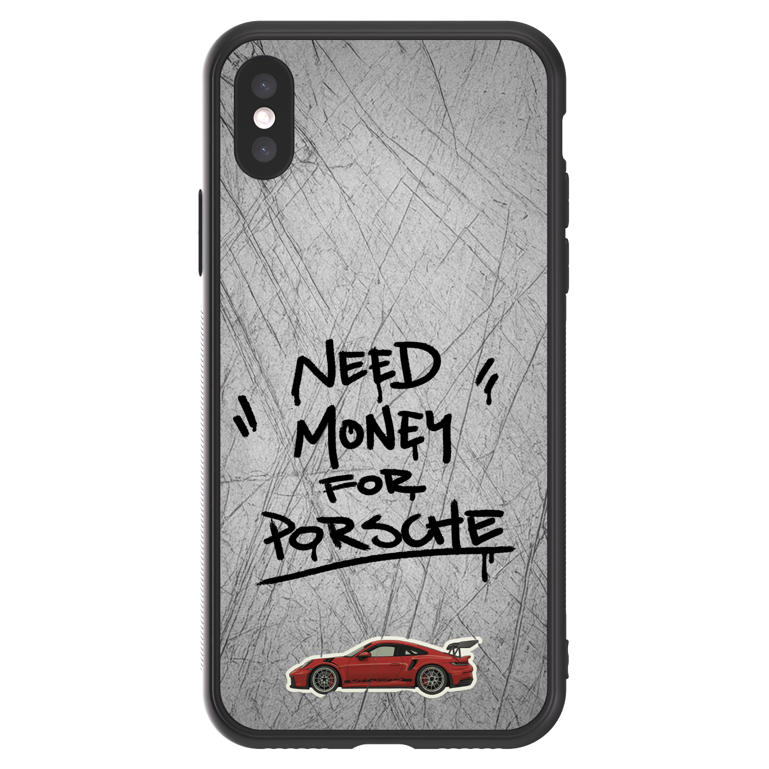 Picasee ULTIMATE CASE na Apple iPhone X/XS - Grey Drift