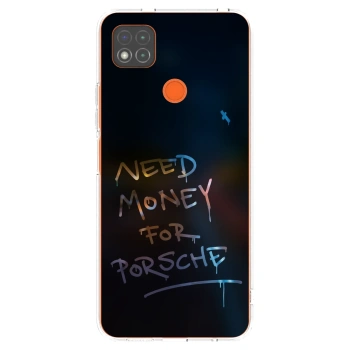 Picasee silikonowe przeźroczyste etui na Xiaomi Redmi 9C - Neon Nights
