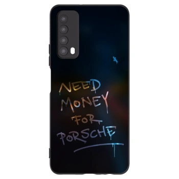 Picasee silikonowe czarne etui na Huawei P Smart 2021 - Neon Nights